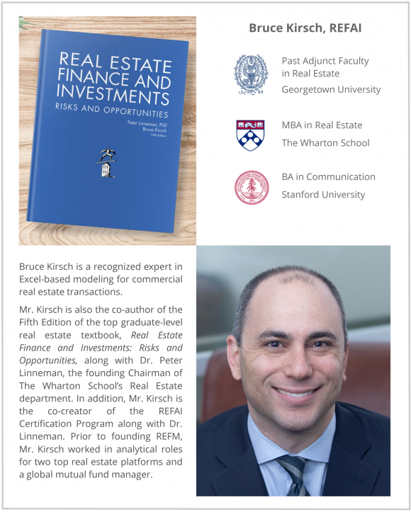 Excel for Real Estate Certification Levels 1, 2 and 3 Bootcamps